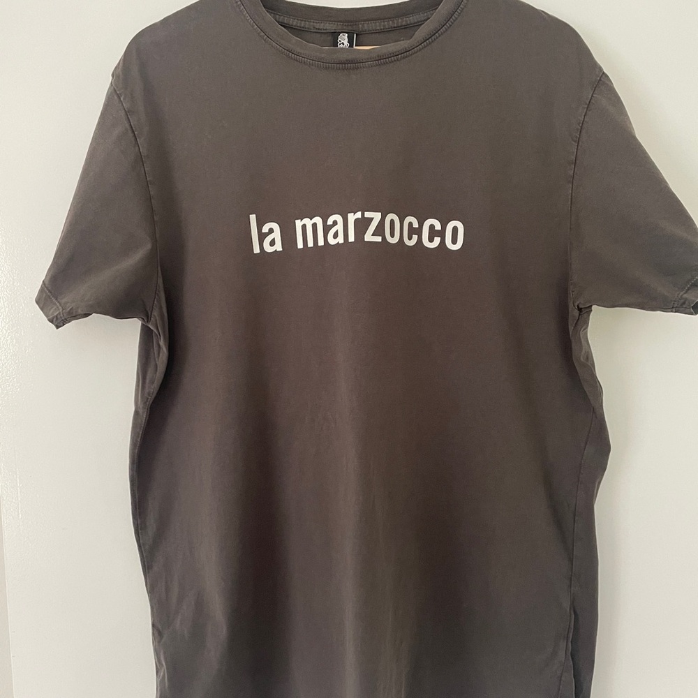 La Marzocco Gray T-Shirt, 100% Cotton